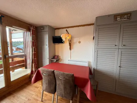 Appart 2P cabine aux Saisies, vue pistes Beaufortain : photo 6