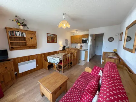 Appartement 2 pièces avec balcon plein sud, vue montagne - Les Saisies : photo 8