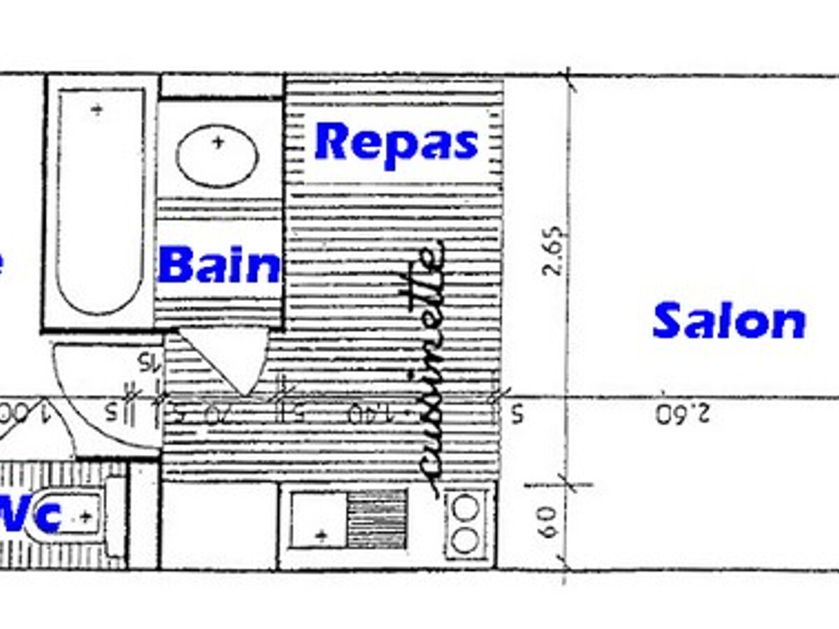 Studio cabine rénové 5 personnes aux Saisies + garage - Photo 4
