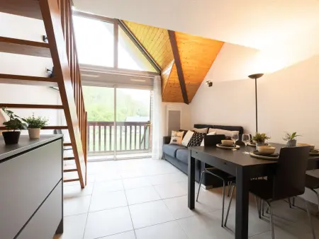 Appartement 4 pers. Saint-Lary, balcon sud, navette pistes : photo 2