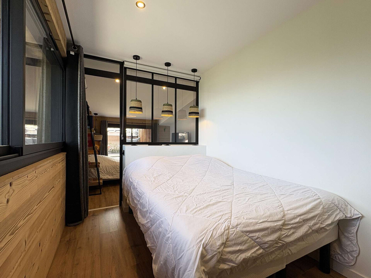 Duplex rénové aux Orres, 8 pers, 3 chambres, accès pistes - Photo 12