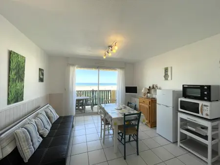 Location appartement à Vieux Boucau les Bains, Studio confortable avec balcon et parking à Vieux-Boucau