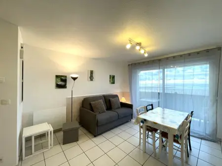Studio confortable avec balcon et parking à Vieux-Boucau : photo 2