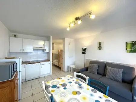 Studio confortable avec balcon et parking à Vieux-Boucau : photo 4