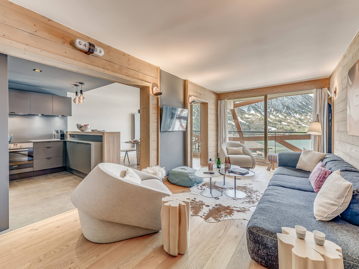 Le Rocky, appartement 4* vue lac à Tignes, 6 pers - Photo 1