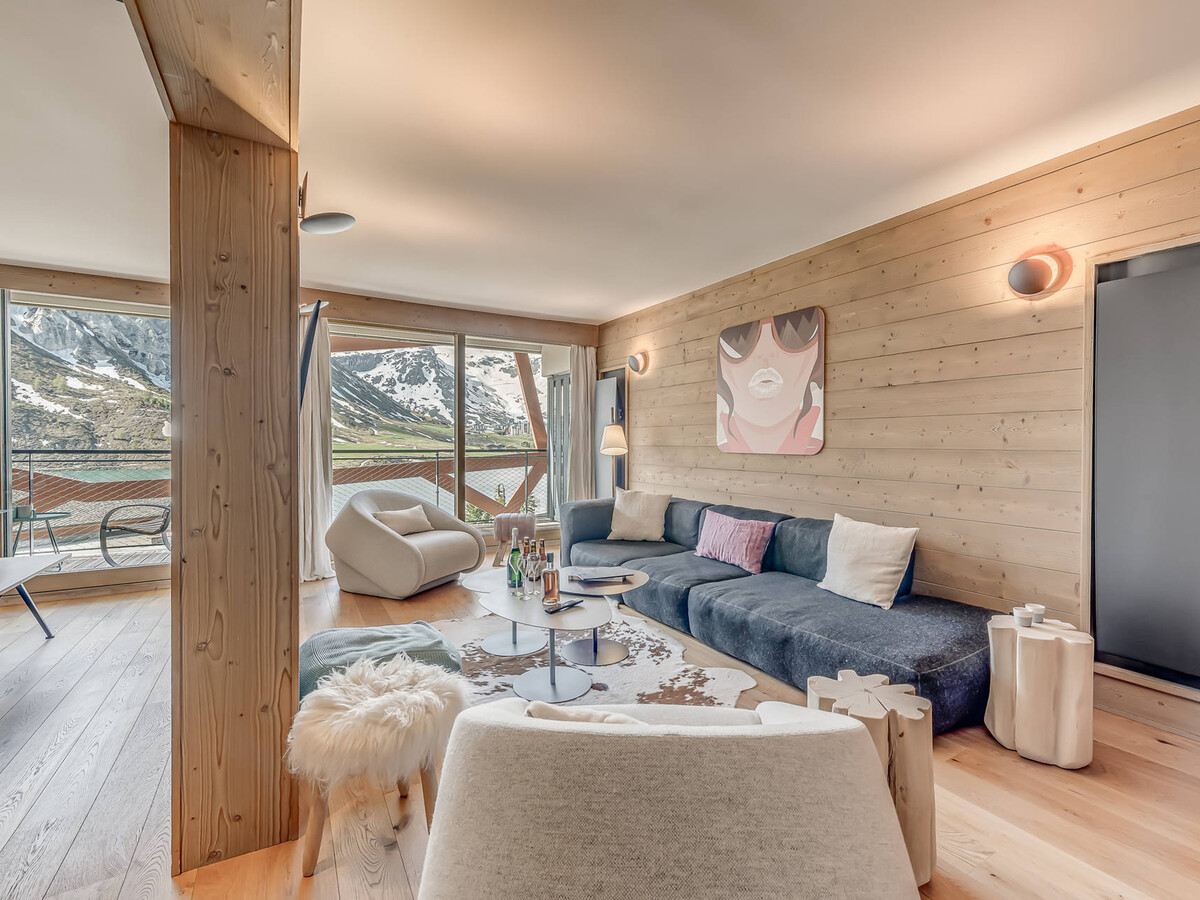 Le Rocky, appartement 4* vue lac à Tignes, 6 pers - Photo 2