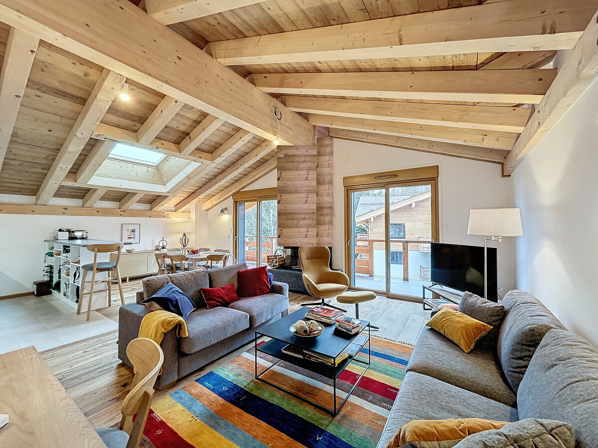 Appartement 4 chambres vue Mont Blanc à Combloux - Photo 1