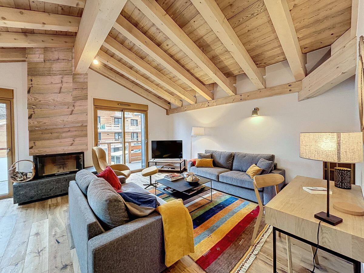 Appartement 4 chambres vue Mont Blanc à Combloux - Photo 3
