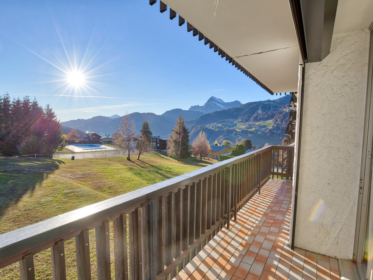 Appartement 38m² vue Mont Charvin, piscine été - Photo 1
