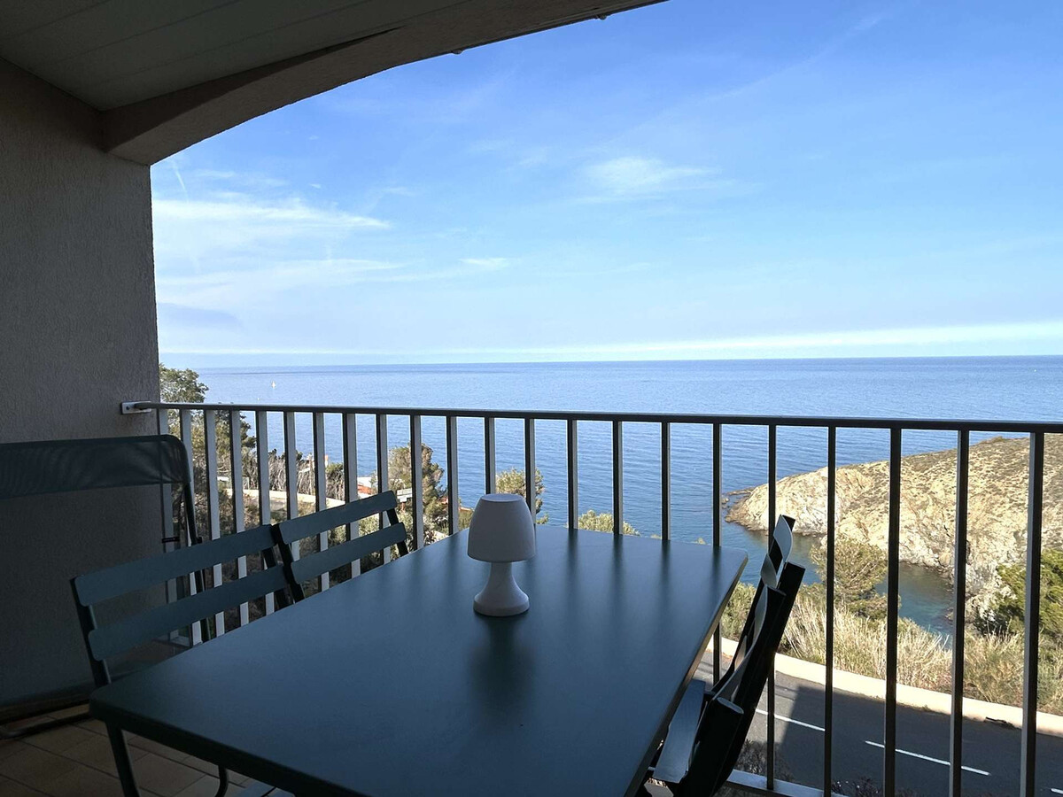Appartement 4 pers rénové 2024, terrasse vue mer à Banyuls - Photo 1