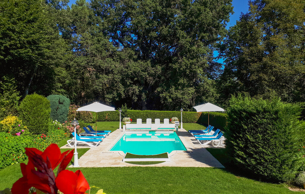 Château du 19e siècle avec piscine chauffée à Lencloître - Photo 10