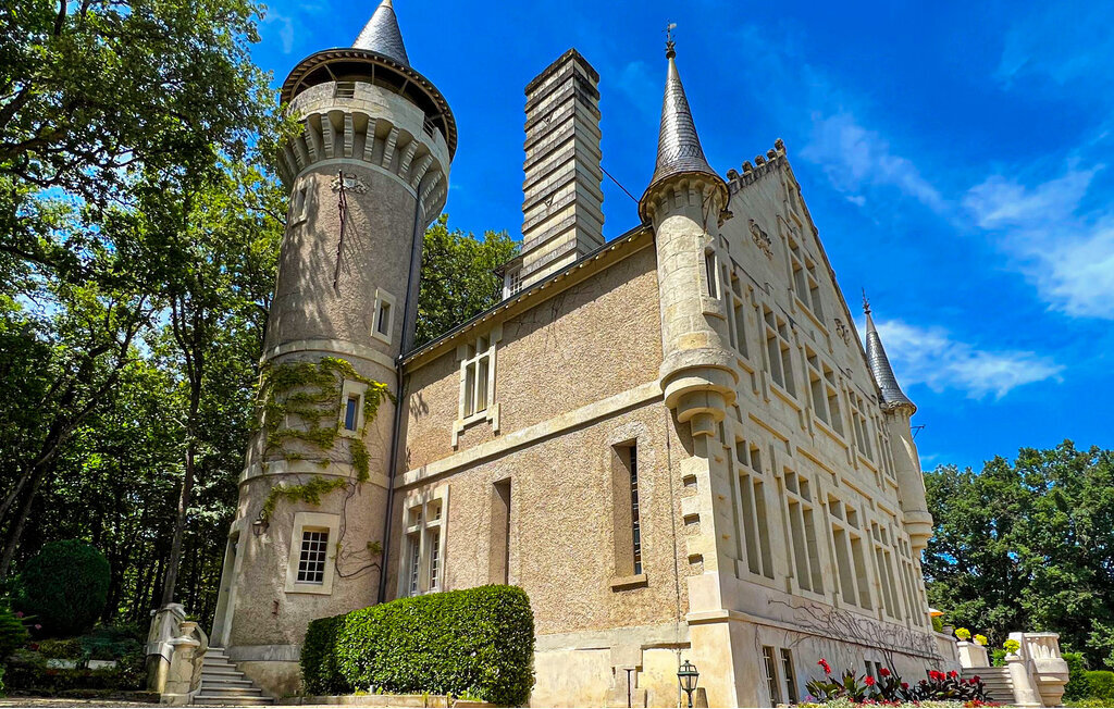 Château du 19e siècle avec piscine chauffée à Lencloître - Photo 13