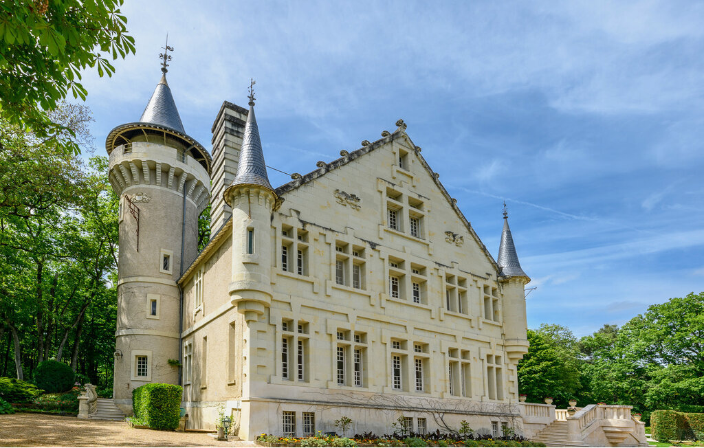 Château du 19e siècle avec piscine chauffée à Lencloître - Photo 18