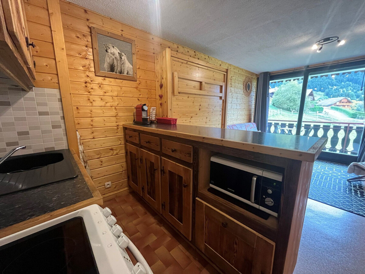Studio 24 m² balcon sud, parking – Châtel - Photo 5
