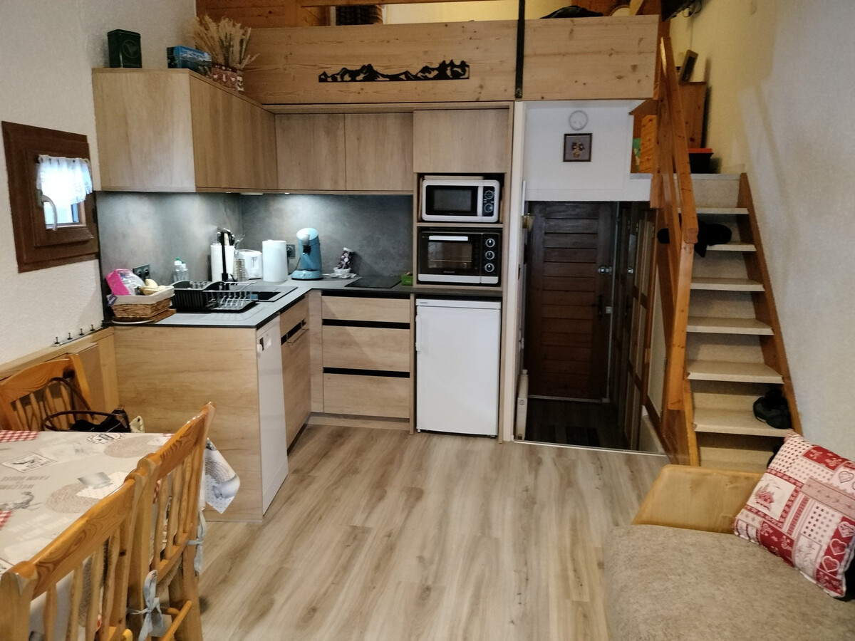 Appartement mezzanine 4 pers avec balcon sud à Valloire - Photo 2