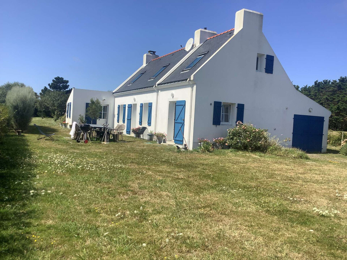 Maison 4 chambres Sauzon : vue mer, terrain clos 1000m² - Photo 1