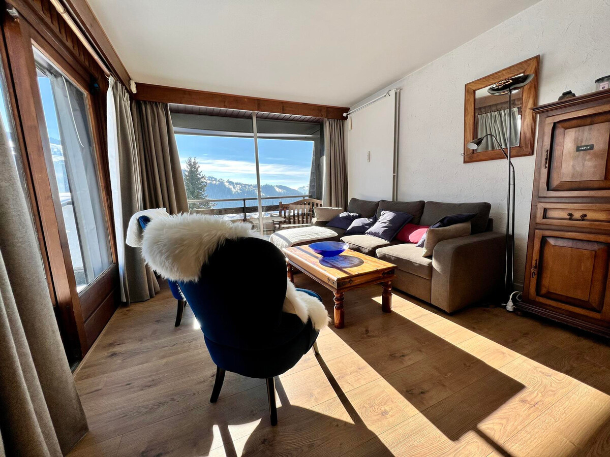 Appartement 5 pers. aux pieds des pistes, balcon Sud - Photo 2