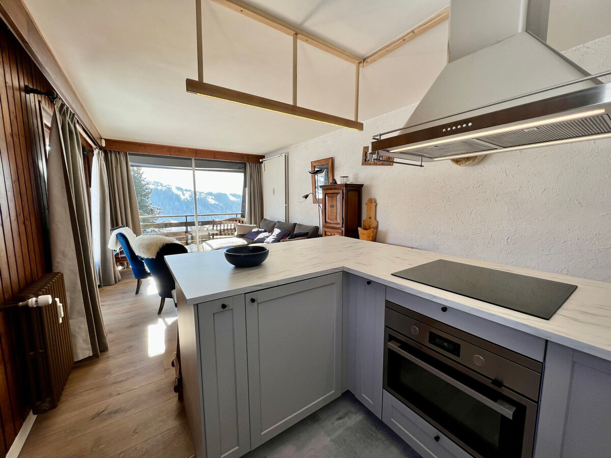 Appartement 5 pers. aux pieds des pistes, balcon Sud - Photo 8