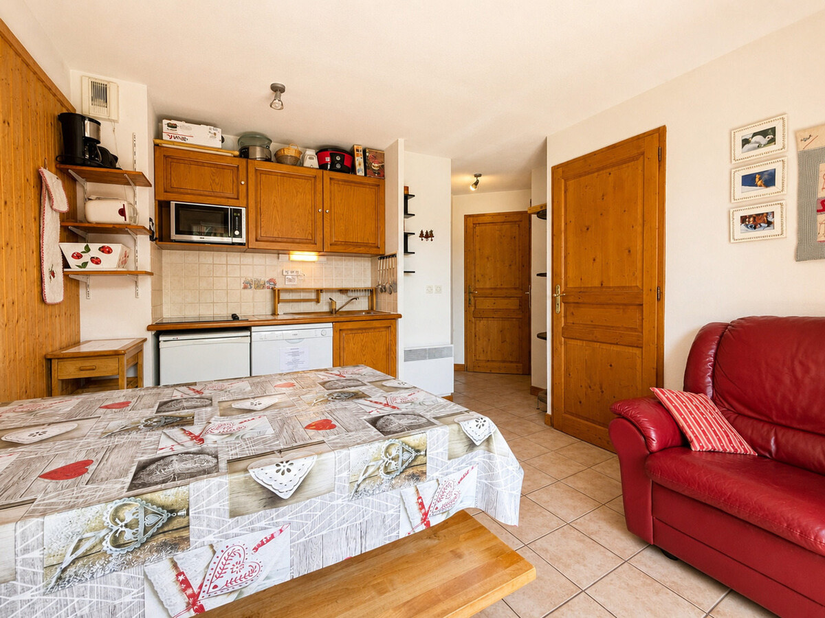 Appartement 4 pers. balcon vue pistes à Notre-Dame-de-Bellecombe - Photo 1