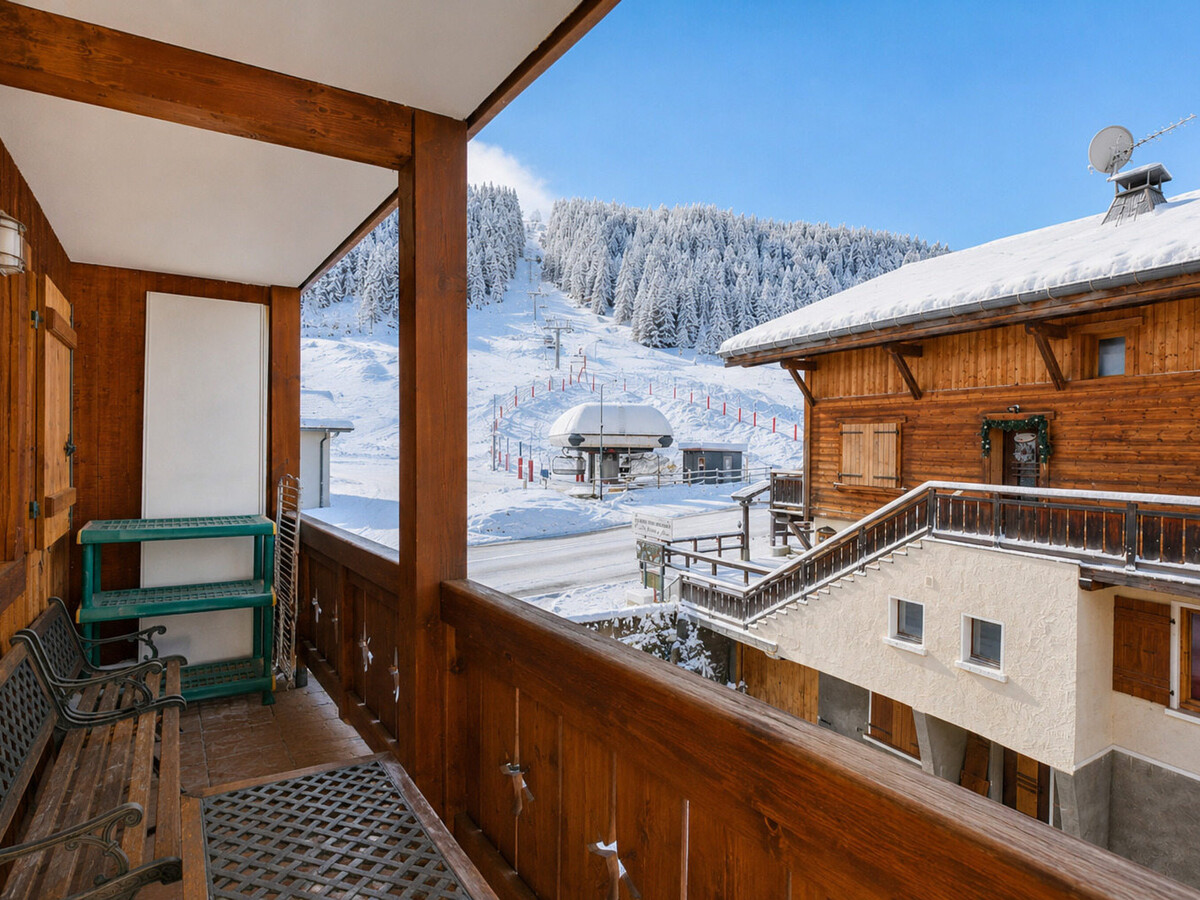 Appartement 4 pers. balcon vue pistes à Notre-Dame-de-Bellecombe - Photo 2
