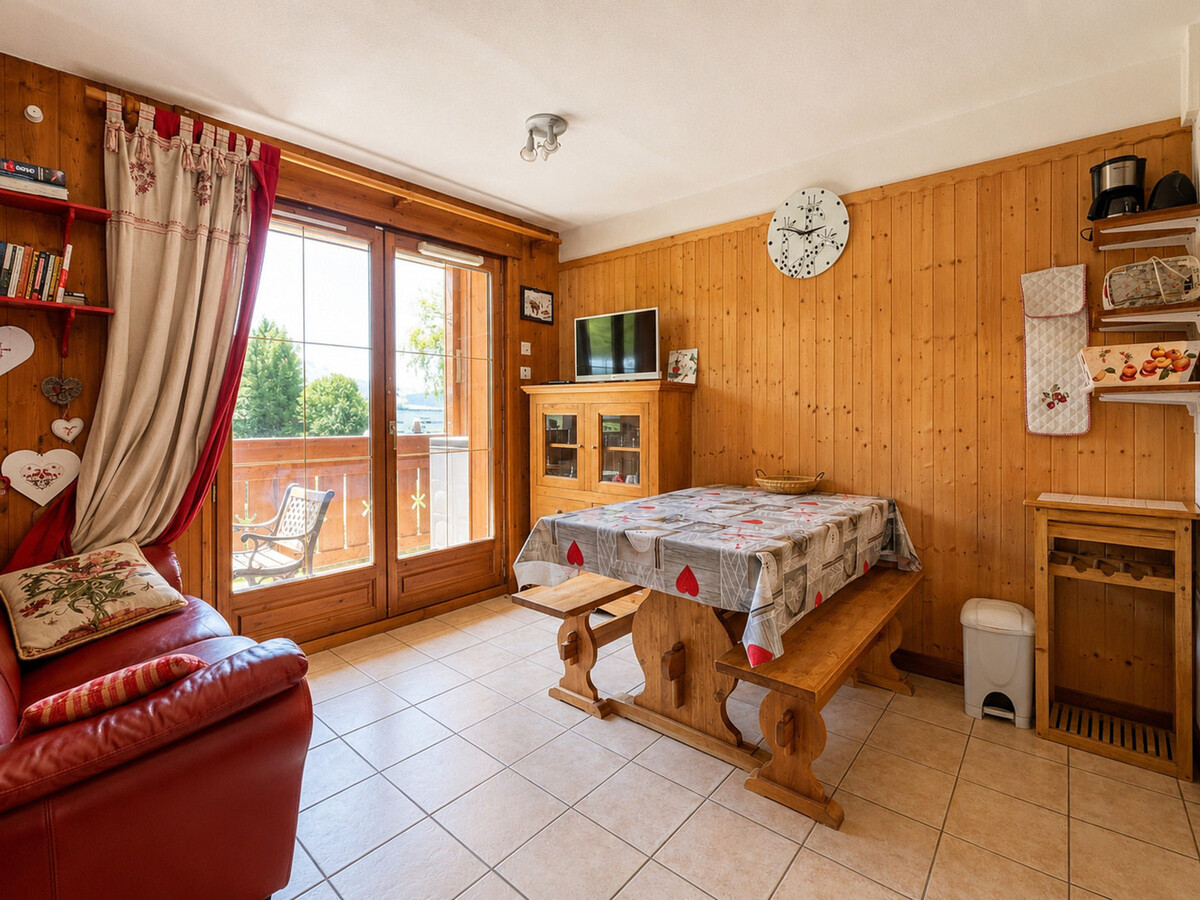 Appartement 4 pers. balcon vue pistes à Notre-Dame-de-Bellecombe - Photo 4
