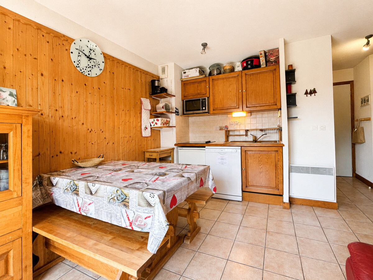 Appartement 4 pers. balcon vue pistes à Notre-Dame-de-Bellecombe - Photo 13