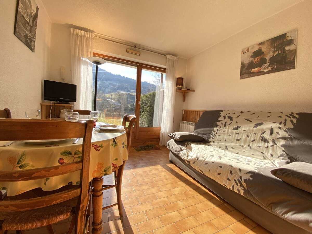 Studio cabine 4 pers. à 300m des pistes, parking privé - Photo 2