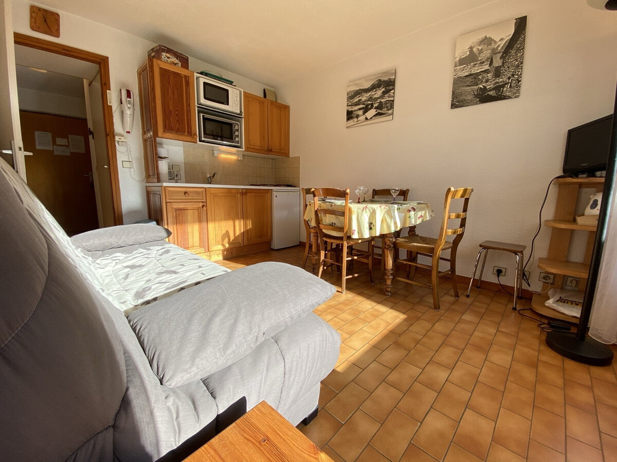 Studio cabine 4 pers. à 300m des pistes, parking privé - Photo 3