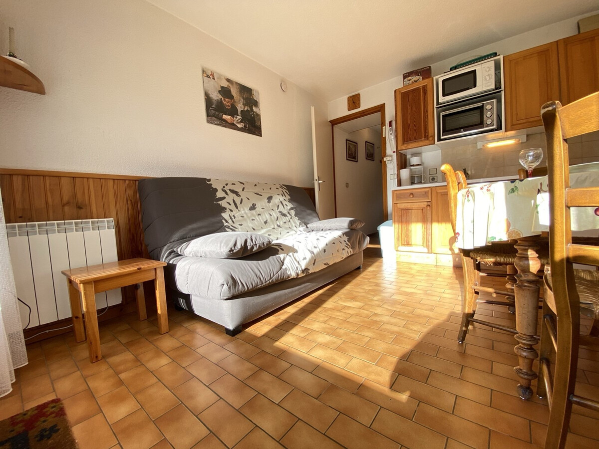 Studio cabine 4 pers. à 300m des pistes, parking privé - Photo 4
