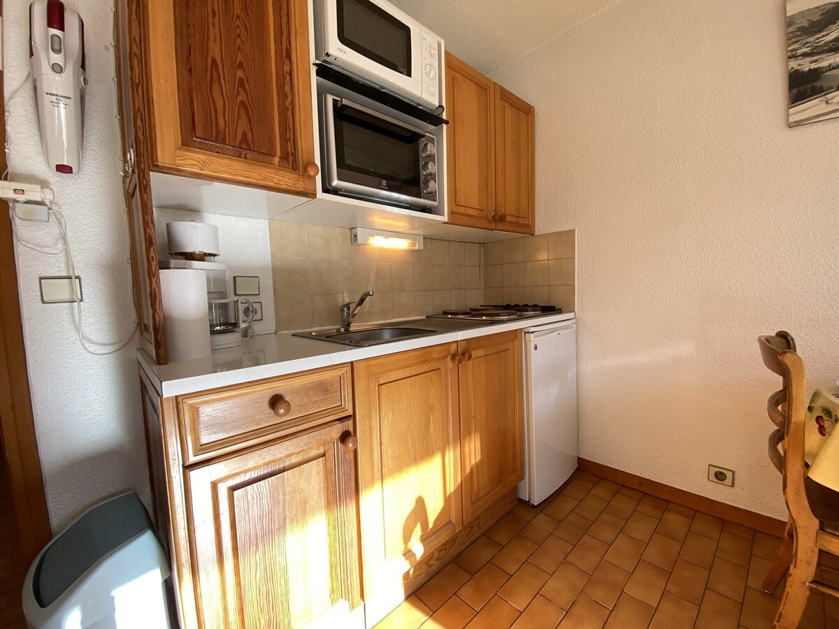 Studio cabine 4 pers. à 300m des pistes, parking privé - Photo 5