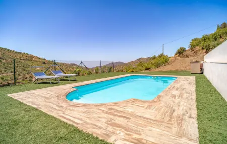 Maison avec piscine à Canillas de Albaidas, vue sur les collines : photo 12