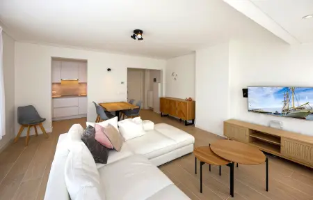 Appartement 2 chambres vue mer sur la plage d'Ostende, Belgique : photo 4