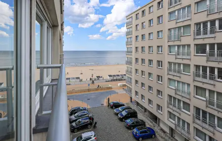 Appartement 2 chambres vue mer sur la plage d'Ostende, Belgique : photo 7