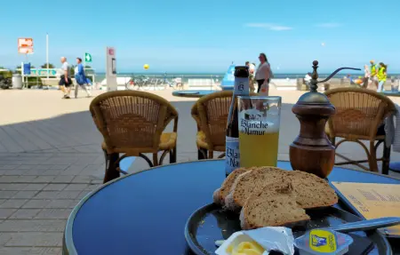 Appartement 2 chambres vue mer sur la plage d'Ostende, Belgique : photo 13