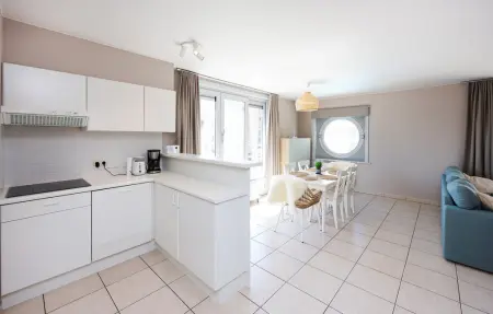 Appartement 2 chambres face mer et plage, Oostende : photo 5