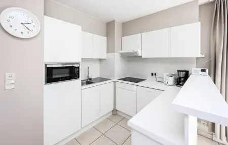 Appartement 2 chambres face mer et plage, Oostende : photo 6