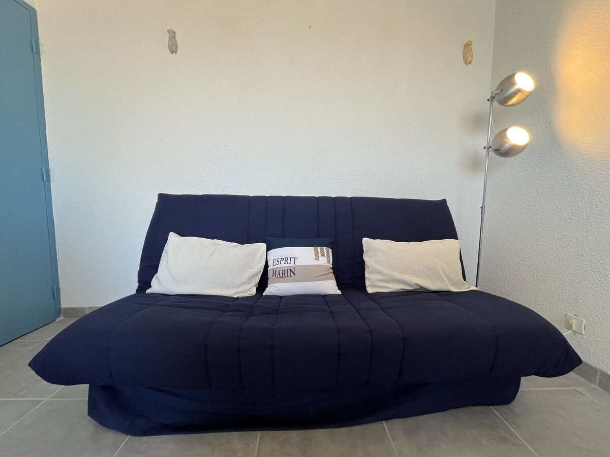Appartement 4 pers. vue marina à Gruissan, parking privé - Photo 5