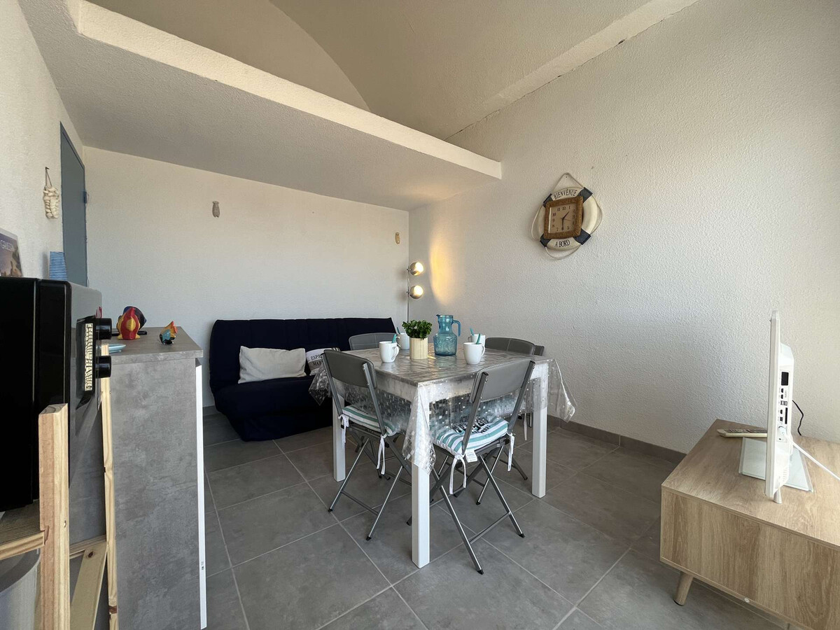 Appartement 4 pers. vue marina à Gruissan, parking privé - Photo 6