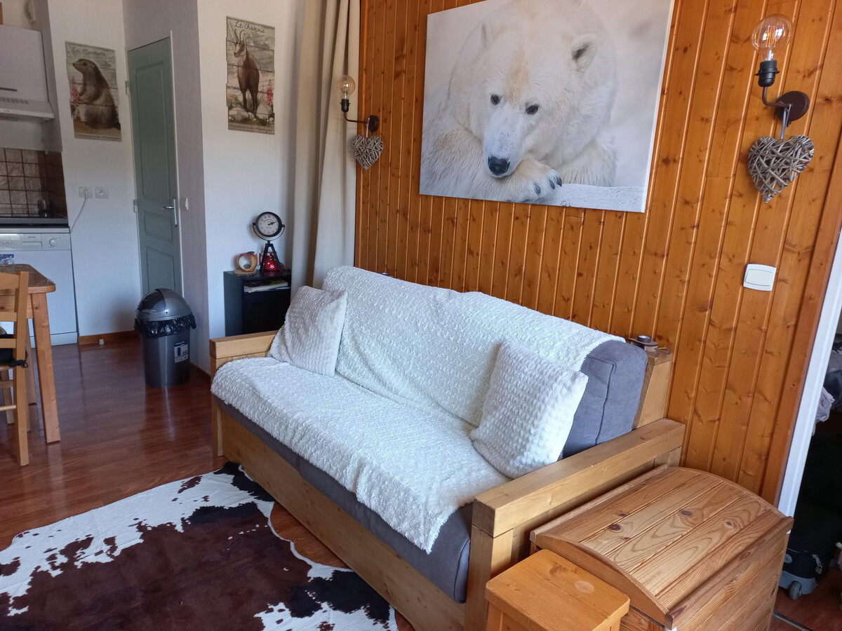Appartement 4 pers. au Dévoluy avec balcon vue station - Photo 1