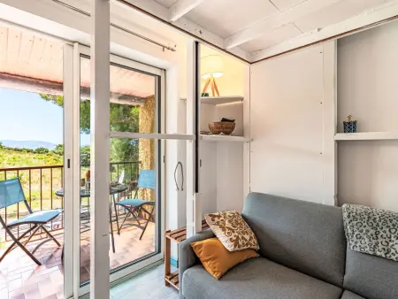 Casa Maza Corta, studio vue mer à Lumio : photo 2