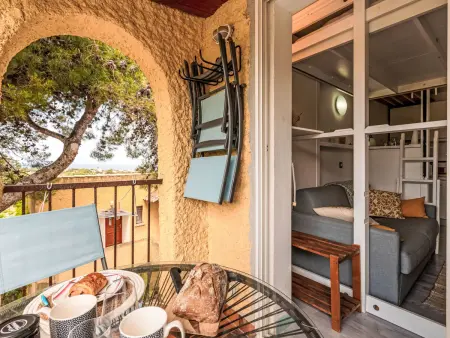 Casa Maza Corta, studio vue mer à Lumio : photo 11
