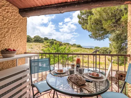 Casa Maza Corta, studio vue mer à Lumio : photo 12