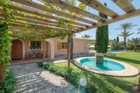 Mulholland Villa – Piscine d'eau salée et jardin à Son Bauló : photo 4
