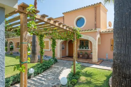 Mulholland Villa – Piscine d'eau salée et jardin à Son Bauló : photo 11