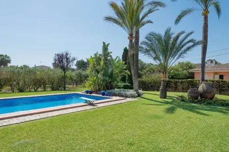 Mulholland Villa – Piscine d'eau salée et jardin à Son Bauló : photo 14