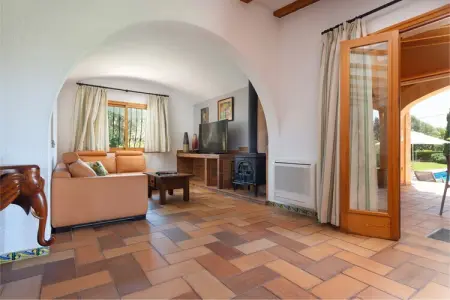 Mulholland Villa – Piscine d'eau salée et jardin à Son Bauló : photo 15