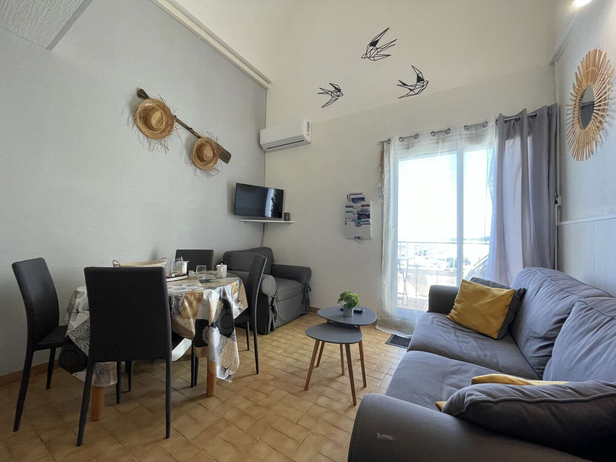 Appt Grande Voile 6 pers, piscine, vue port à Gruissan - Photo 2