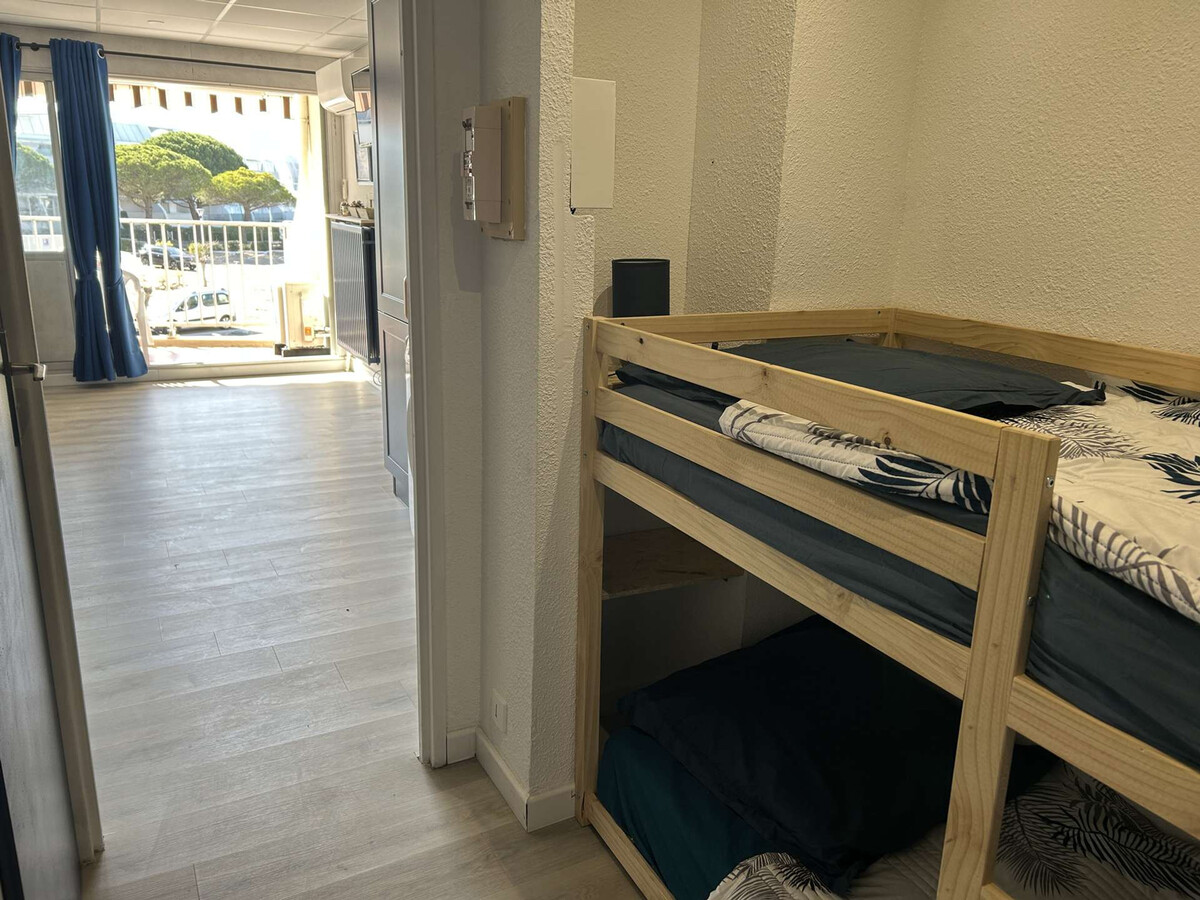 Deux pièces cabine rénové, 4 couchages, loggia, Port Camargue - Photo 14