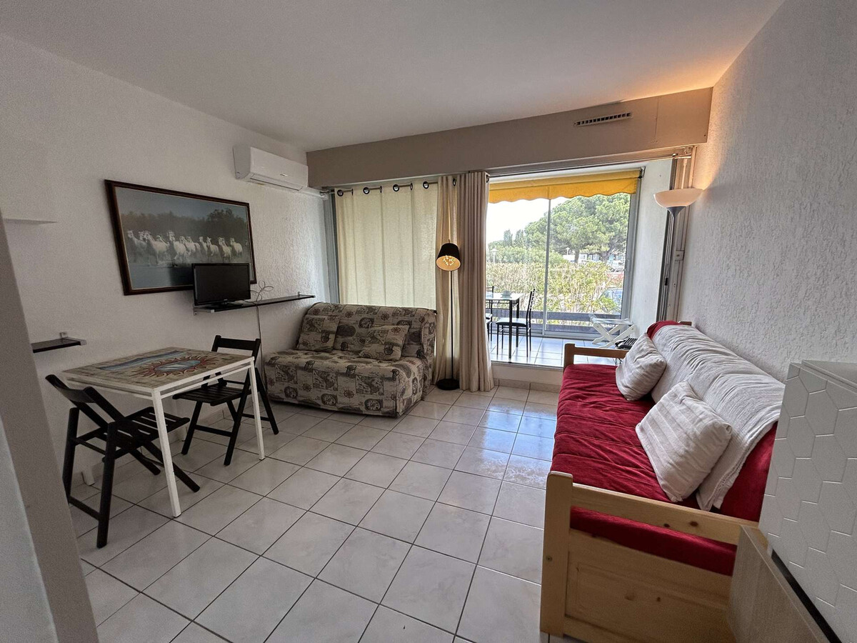 Studio climatisé Port Camargue, 25 m², loggia, piscine - Photo 5