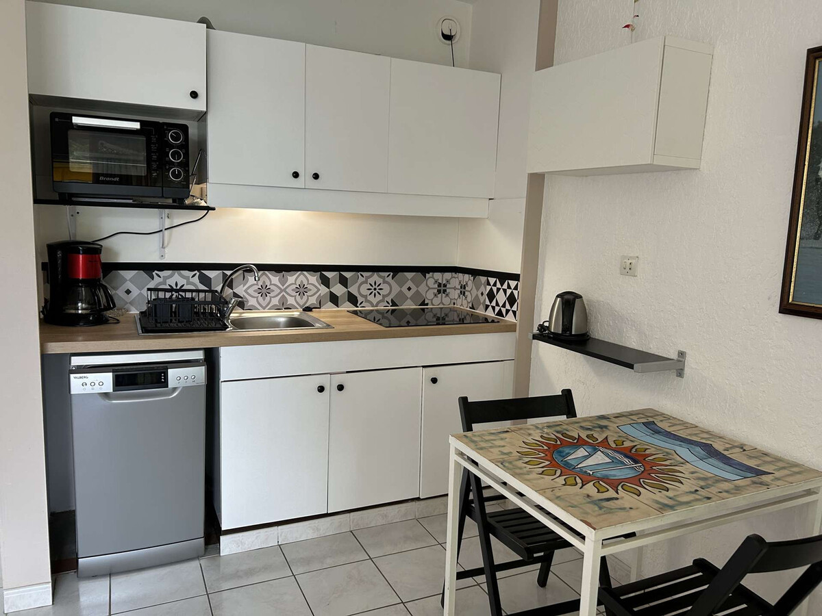 Studio climatisé Port Camargue, 25 m², loggia, piscine - Photo 7